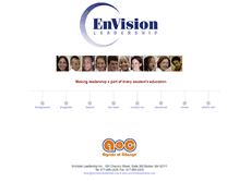Tablet Screenshot of envisionleadership.com
